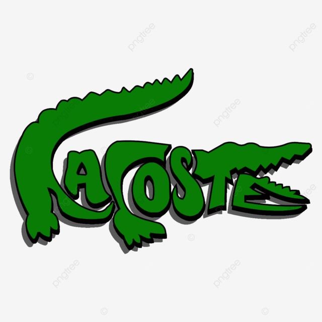 Lacoste NEW Full Color Logo (heat transfer)