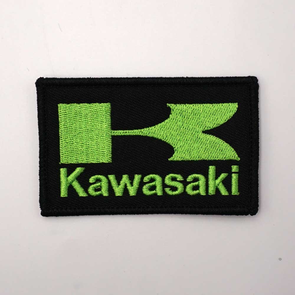 Kawasaki HATCH BA135-2 Embroidered Patch - Heat Apply