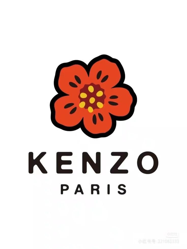 Kenzo Flower Full Color Logo (heat transfer)
