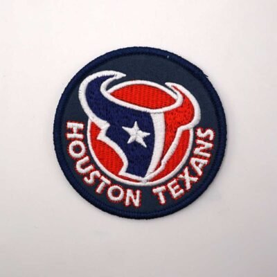 HOUSTON  EXANS HATCH BA138-2 Embroidered Patch - Heat Apply