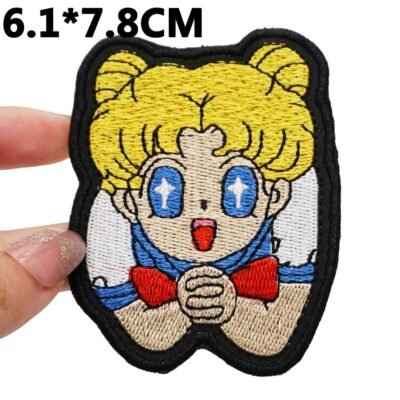 Sailor Moon HATCH  BD97-2 Embroidered Patch - Heat Apply