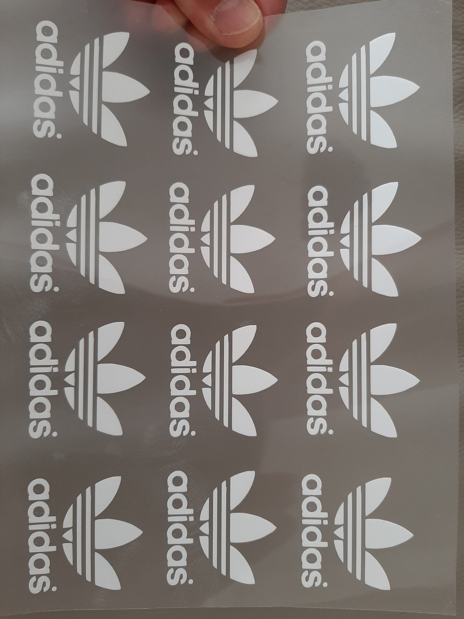 Adidas Trefoil Logo Iron-on Sticker (heat transfer) - Image 9