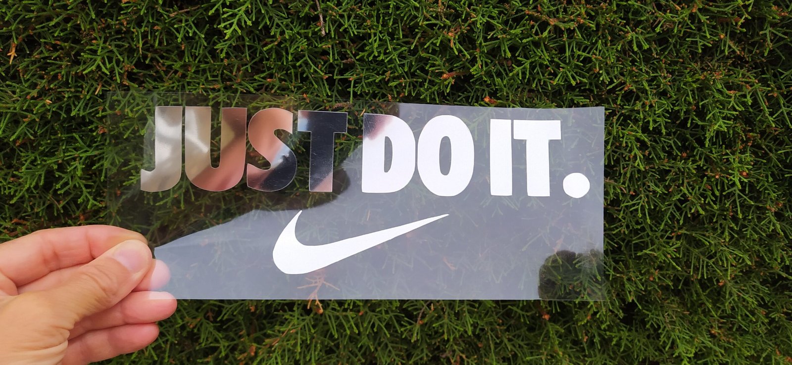 Just do it Nike Logo Iron-on Sticker (heat transfer) - Image 4