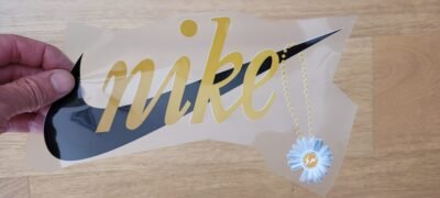 Nike Chain with flower Big Color Logo Heat Transfer