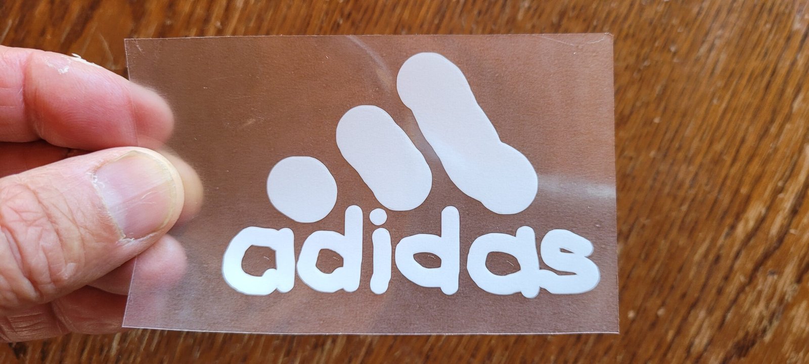 Adidas Artistical Logo Iron-on Decal (heat transfer patch) - Image 2
