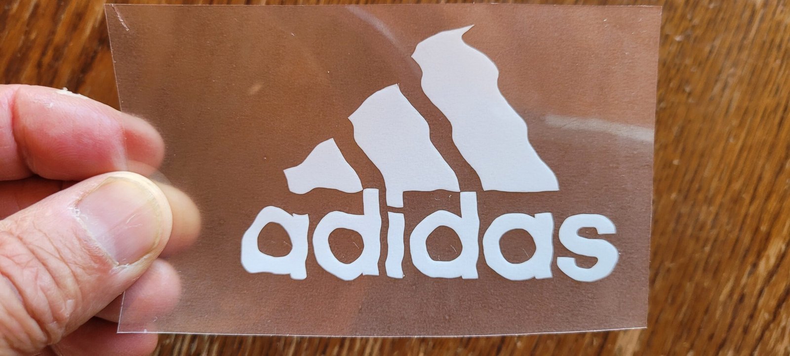 Adidas Logo Wave Iron-on Decal (heat transfer) - Image 2