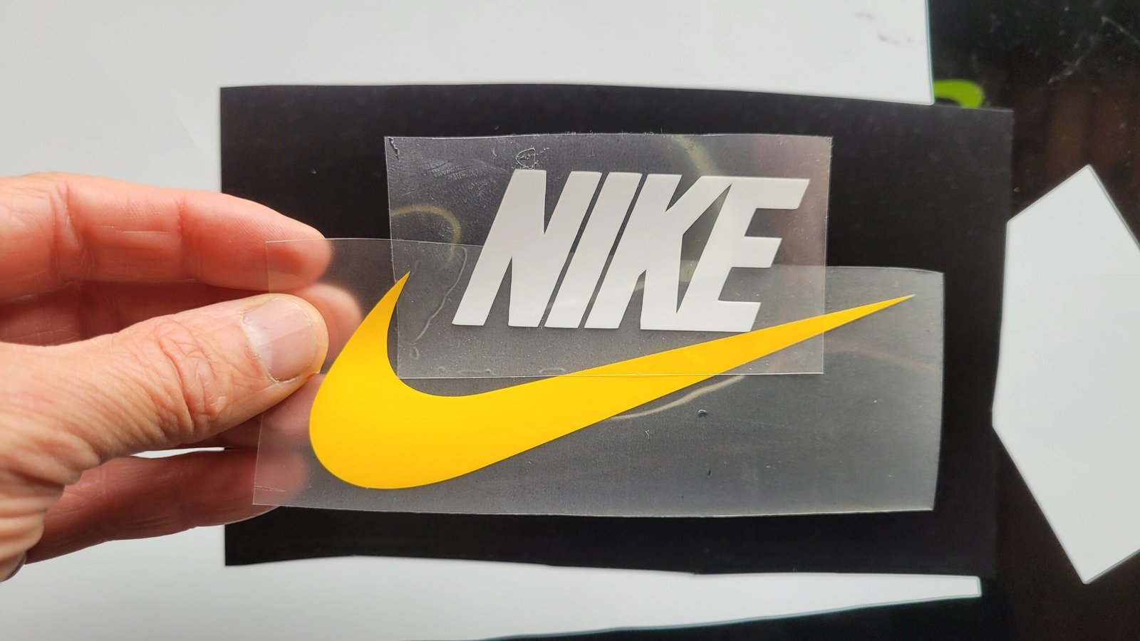Nike two colours Logo Iron-on Sticker (heat transfer) - Image 5