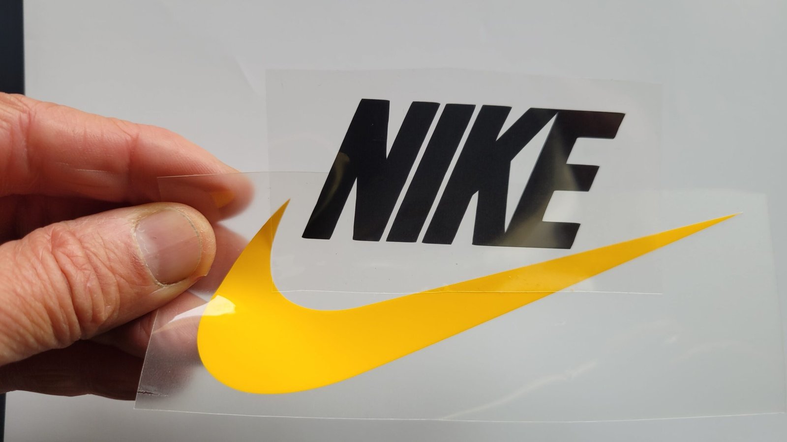 Nike two colours Logo Iron-on Sticker (heat transfer) - Image 2