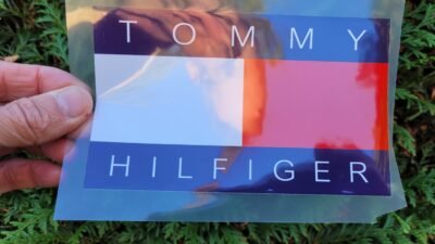 Tommy Hifliger Denim Jeans Big Color Logo