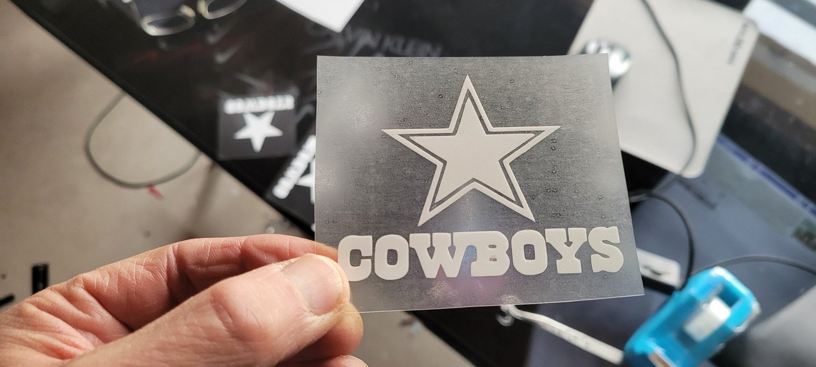Dallas Cowboys Logo Iron-on Decal (heat transfer) - Image 3
