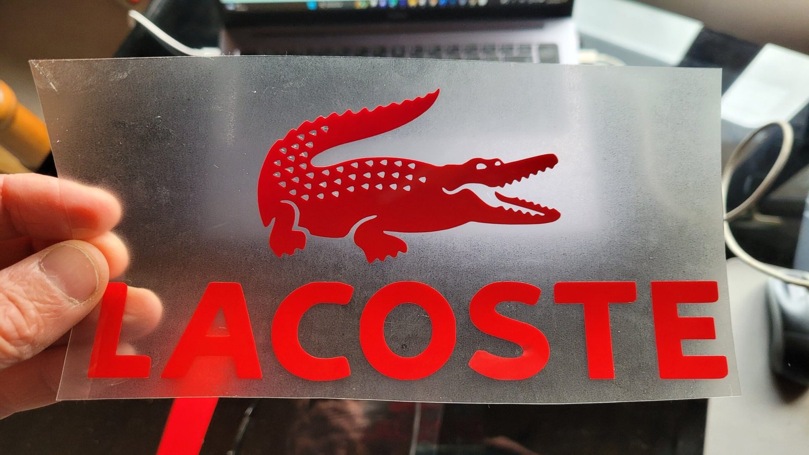 Lacoste Iron-on Sticker (heat transfer) - Image 6