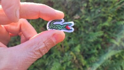 LACOSTE Logo embroidery patch