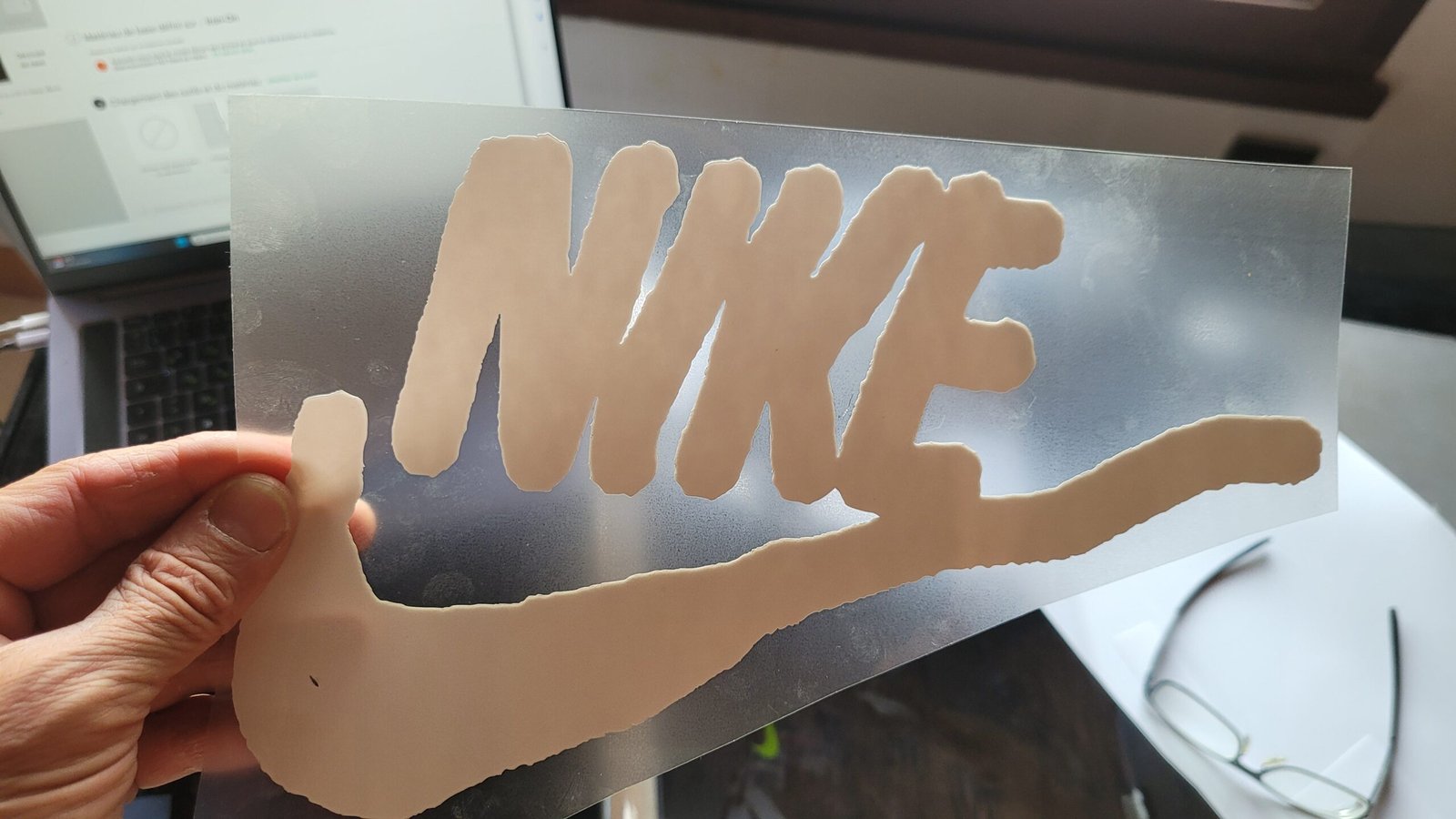 Nike Artistical Logo Iron-on Decal (heat transfer patch) - Image 2