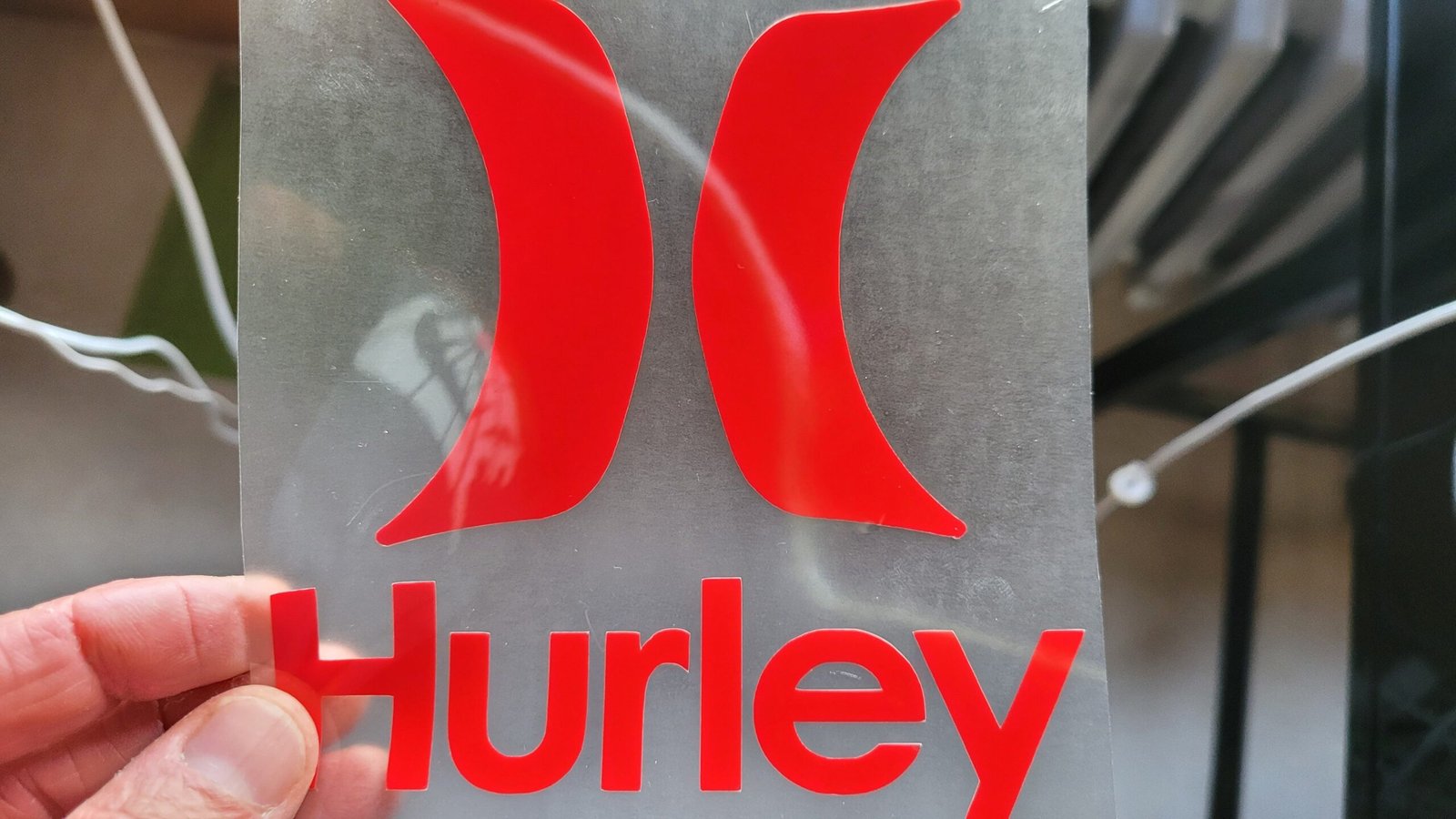Hurley Logo Iron-on Sticker (heat transfer) - Image 2