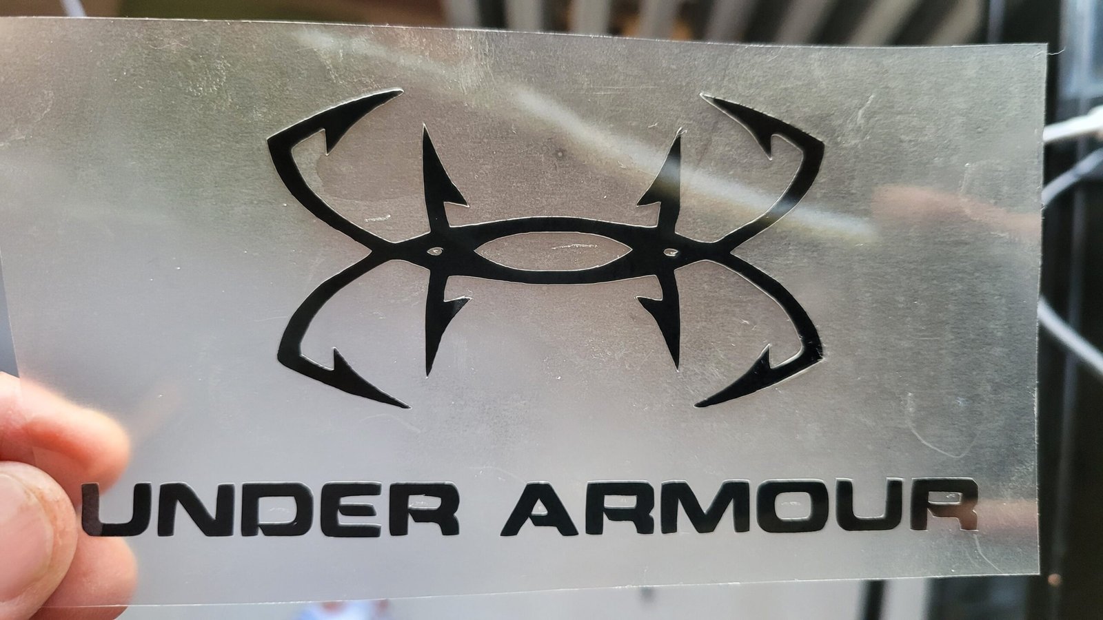 Under Armour Designer Logo Iron-on Sticker (heat transfer) - Image 2