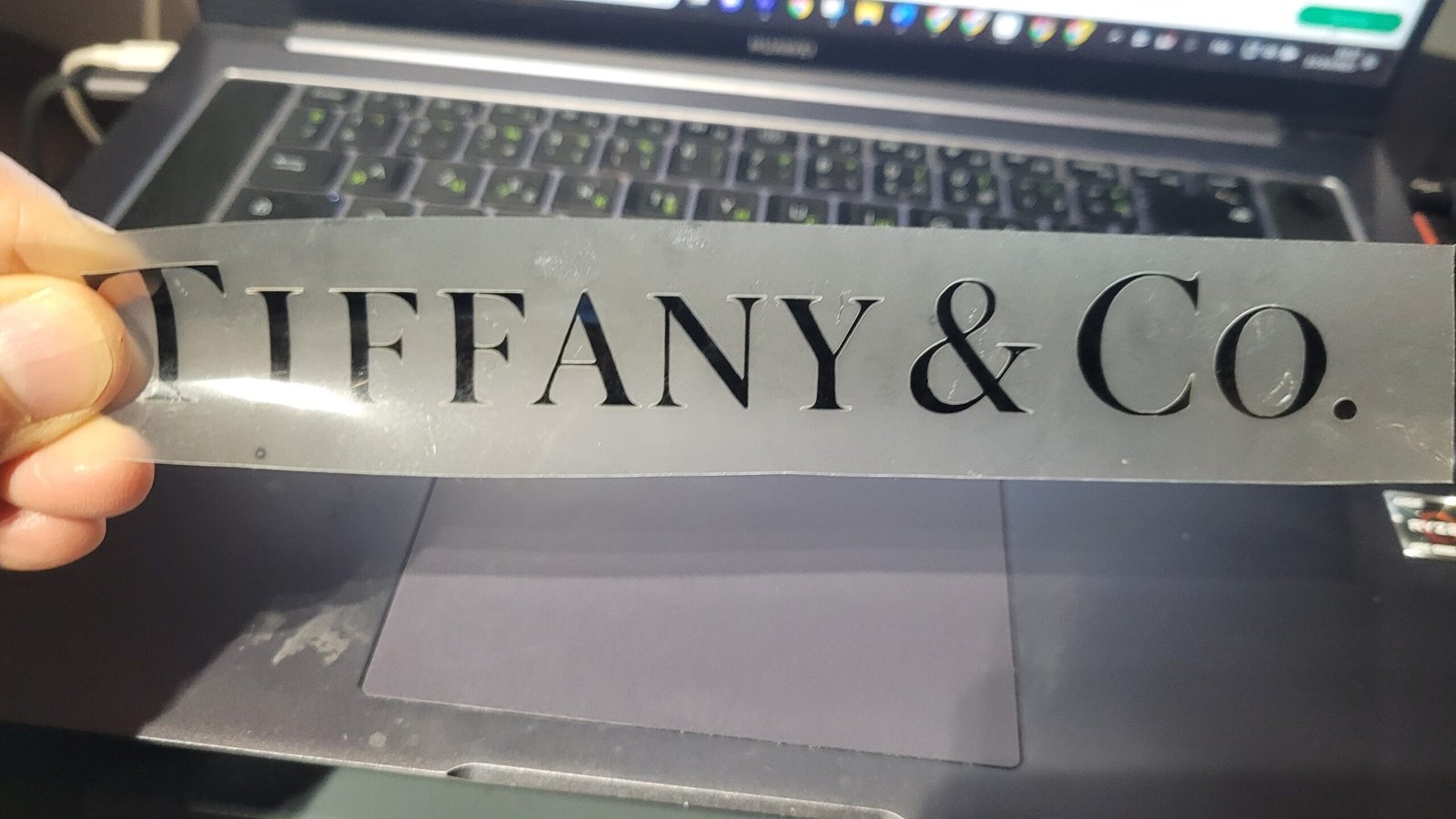 Tiffany Logo Iron-on Sticker (heat transfer) - Image 2