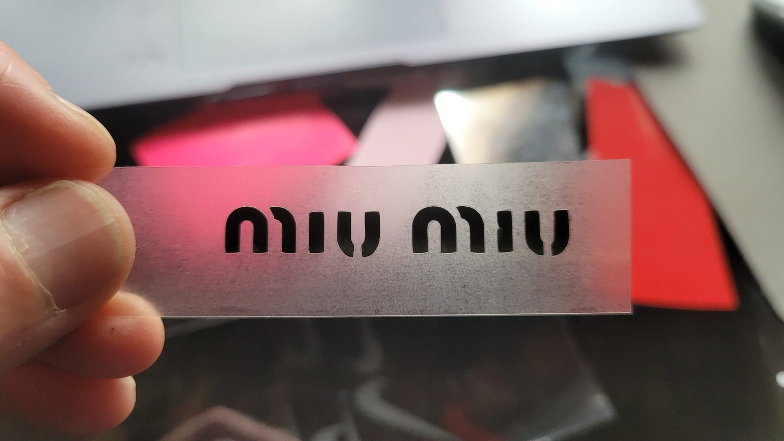 Miu Miu logo Iron-on Decal (heat transfer) - Image 2