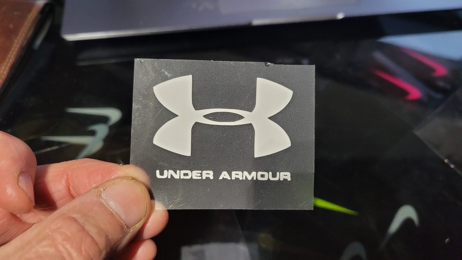 Under Armour Logo Iron-on Sticker (heat transfer) - Image 3