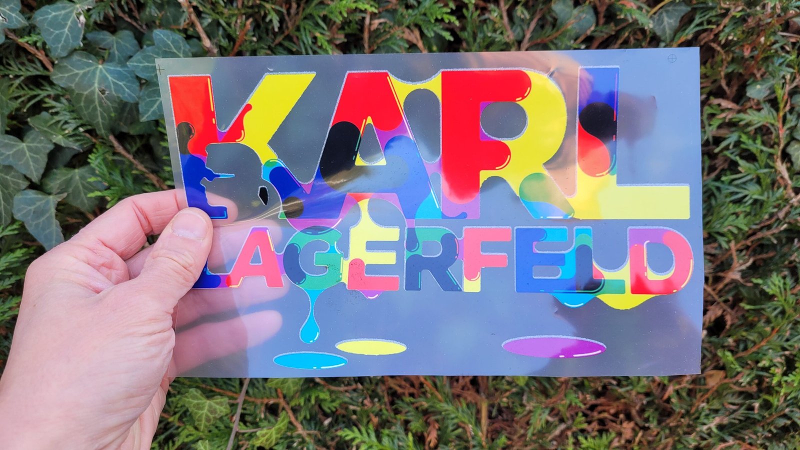 Karl Lagerfeld Big Color Logo