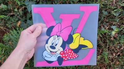 LV Louis Vuitton Mini Big Color Logo