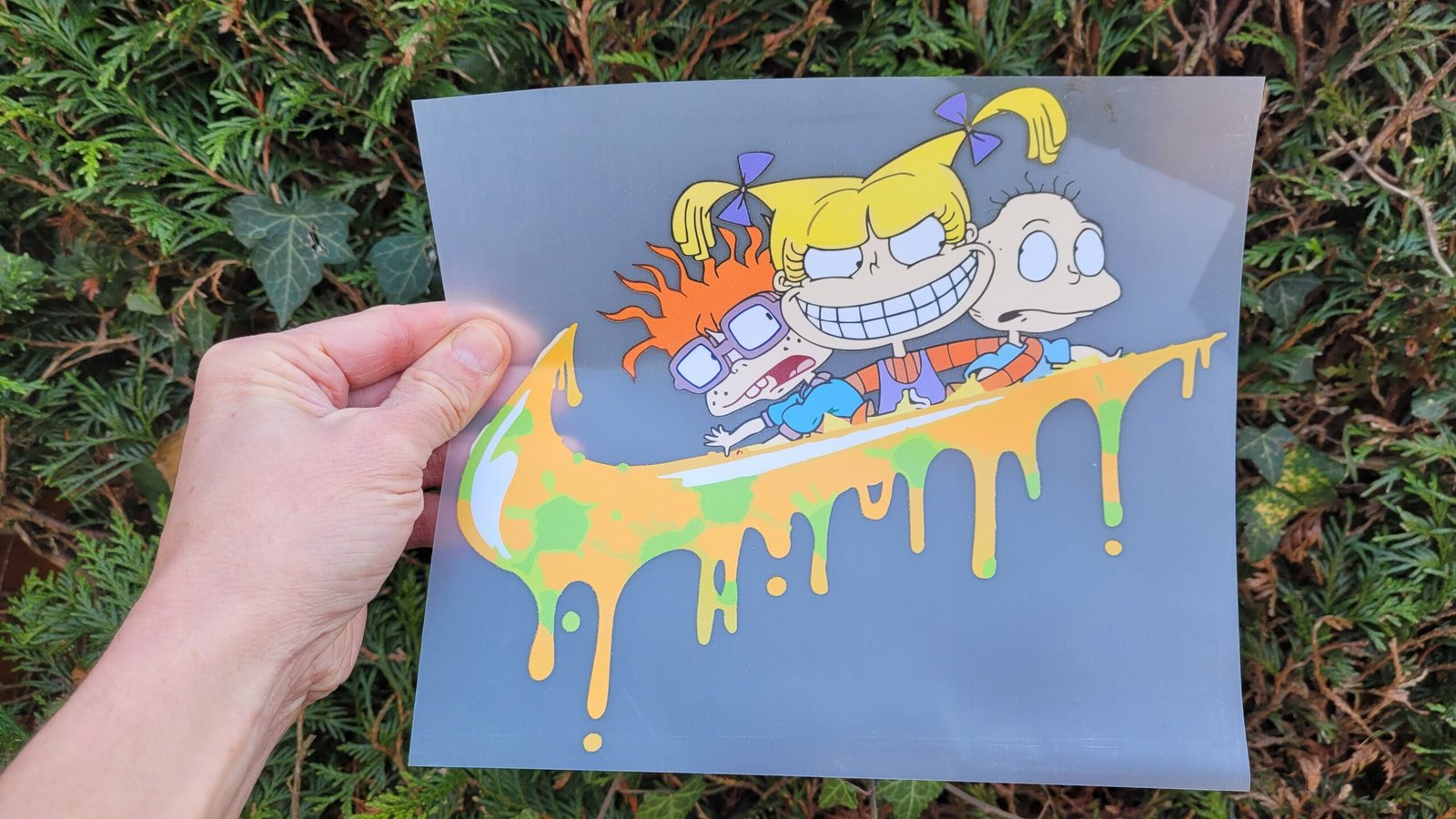 Nike Swoosh Ice cream Big Color Logo