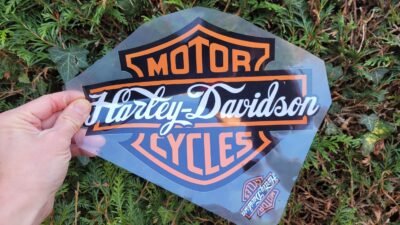 Harley Davidson Big Color Logo Transfer