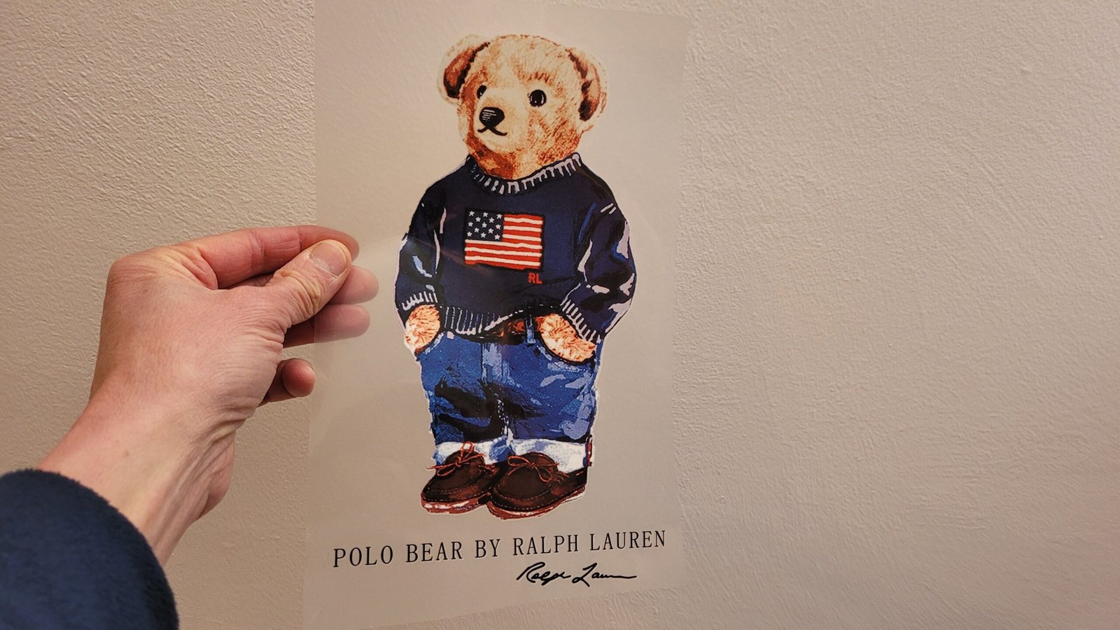 Logo Polo Bear by Ralph Lauren Big Color Logo