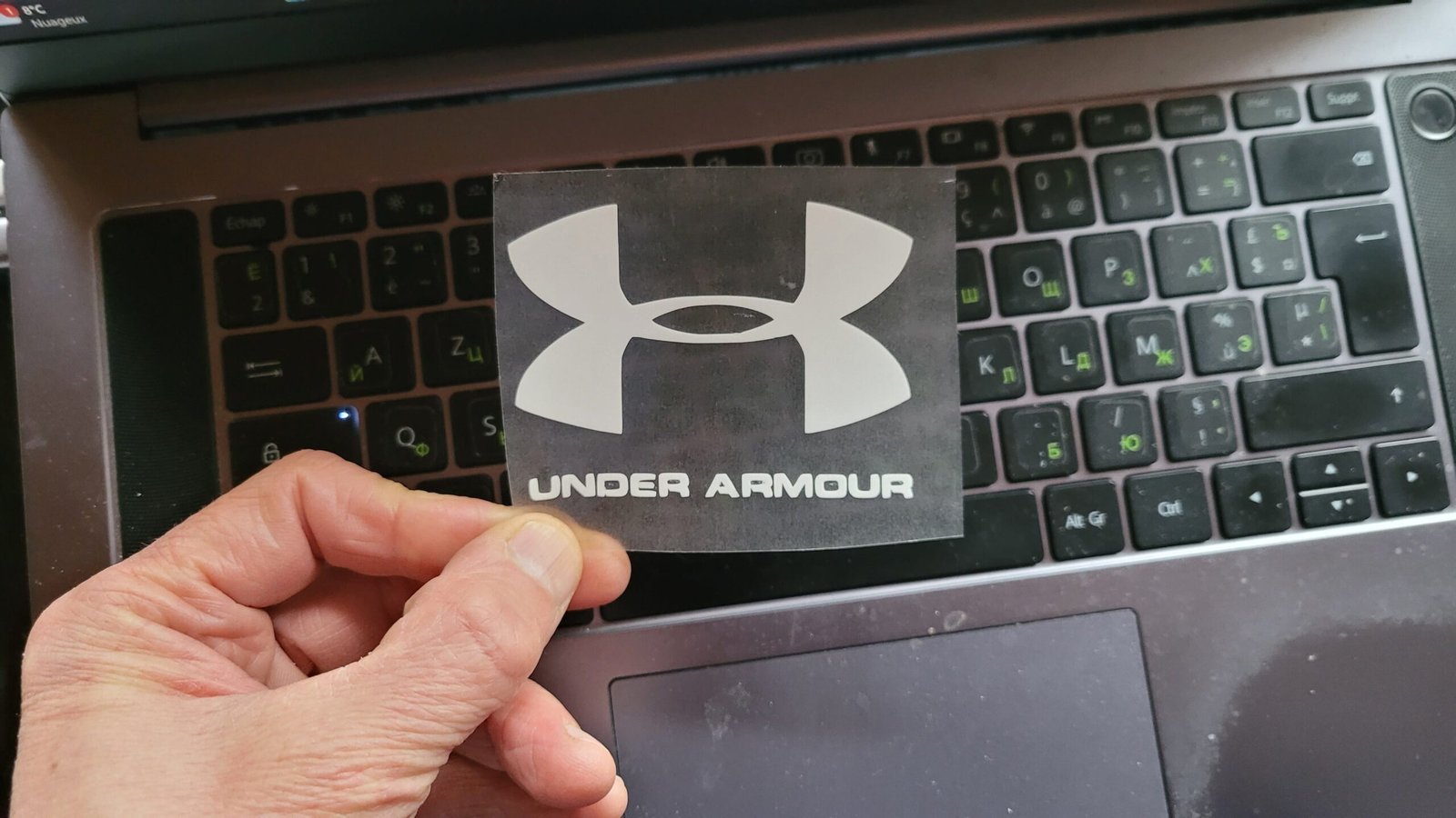 Under Armour Logo Iron-on Sticker (heat transfer) - Image 4