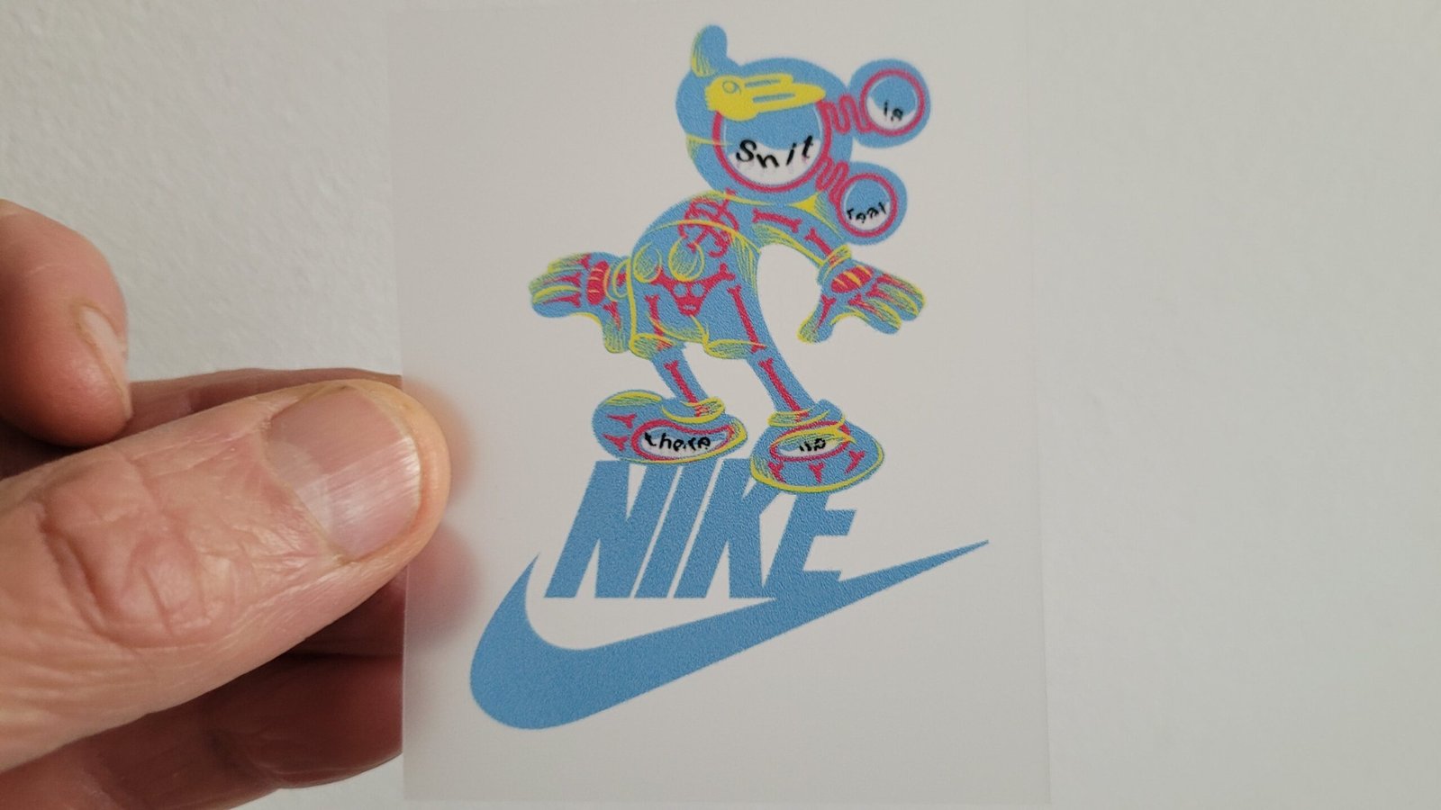 Small Full-Color Nike Logo Transfer
