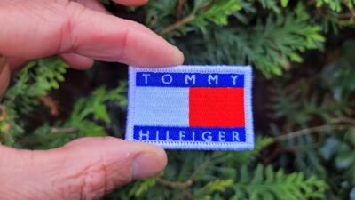 Embroidered patch Tommy Logo