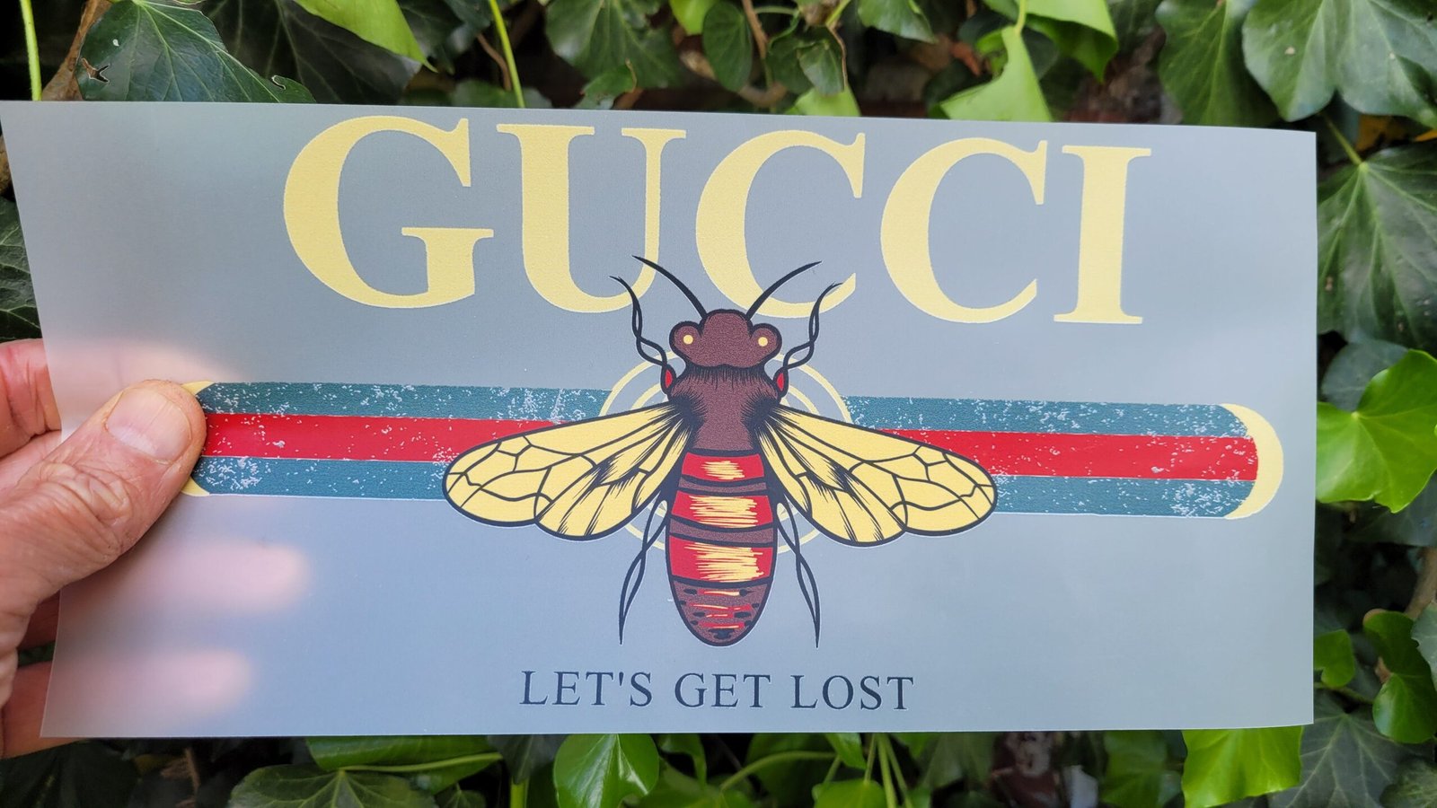 Gucci Bee Big Color Logo - Image 2