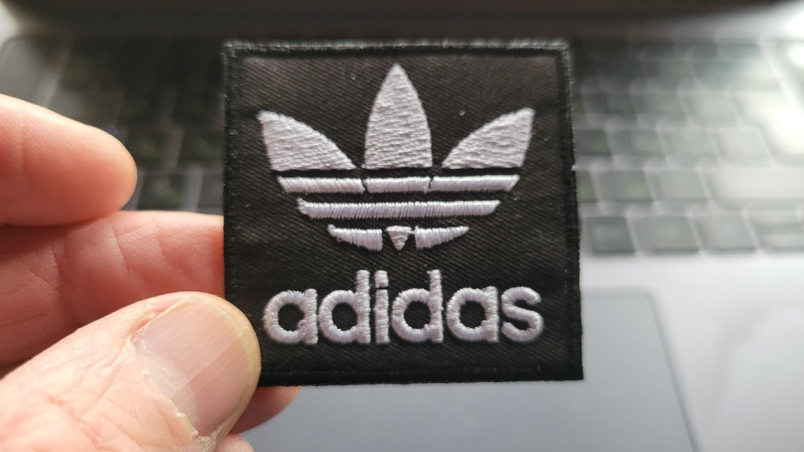 Adidas Trefoil Embroidered patch Logo - Image 2