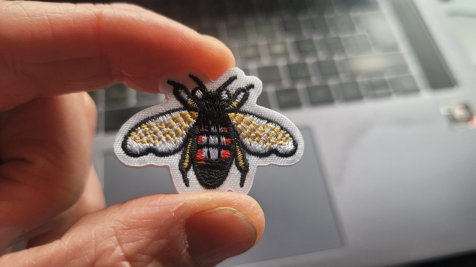 Chanel Gucci Bee Embroidered patch Logo