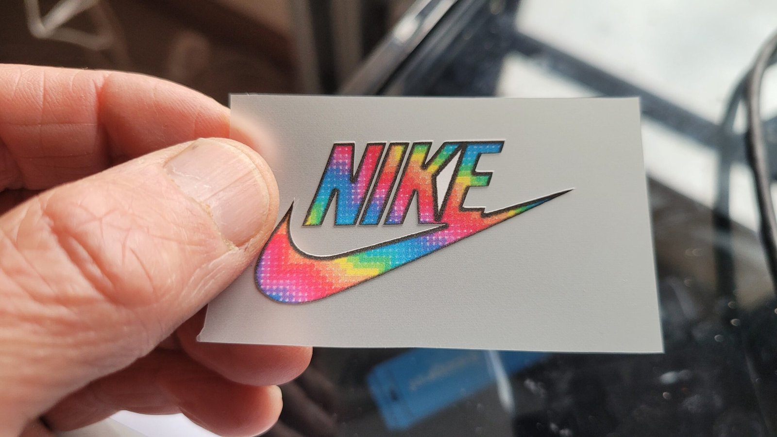 Nike Color Logo Iron-on Decal (heat transfer) (Copy) - Image 2