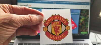 Manchester United colored Logo Iron-on (heat transfer)