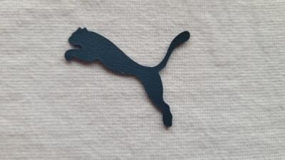 Puma Logo – Real Leather Iron-On Patch
