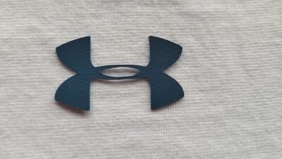 Under Armour Logo – Real Leather Iron-On Patch