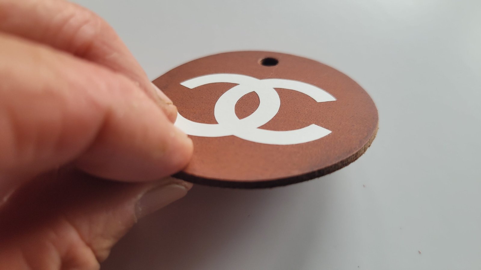 NEW!!! Real Leather Keychain Logo - Image 5