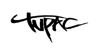 Tupac Logo Iron-on Sticker (heat transfer) (Copie)