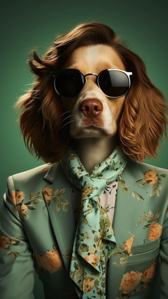 IA dog Color Logo heat transfer