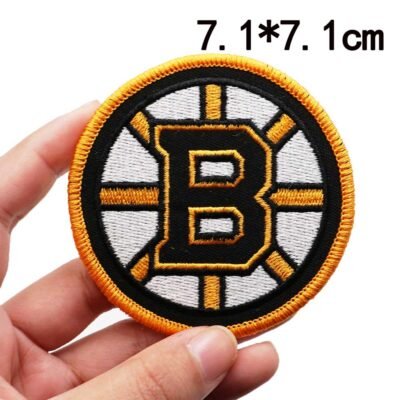 Boston Bruins Ice Hockey HATCH BA16-1 Embroidered Patch - Heat Apply