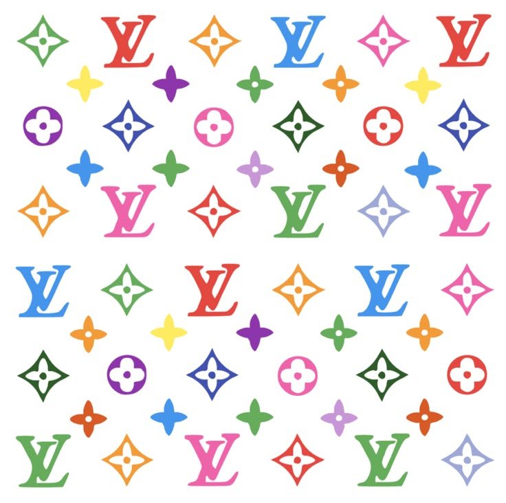 Louis Vuitton Full Color Logo (heat transfer)