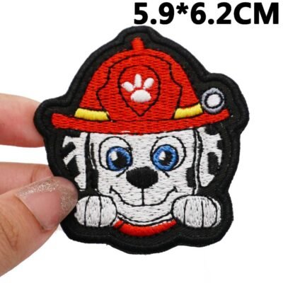 PAW Patrol-Marshall  HATCH BD61-1 Embroidered Patch - Heat Apply