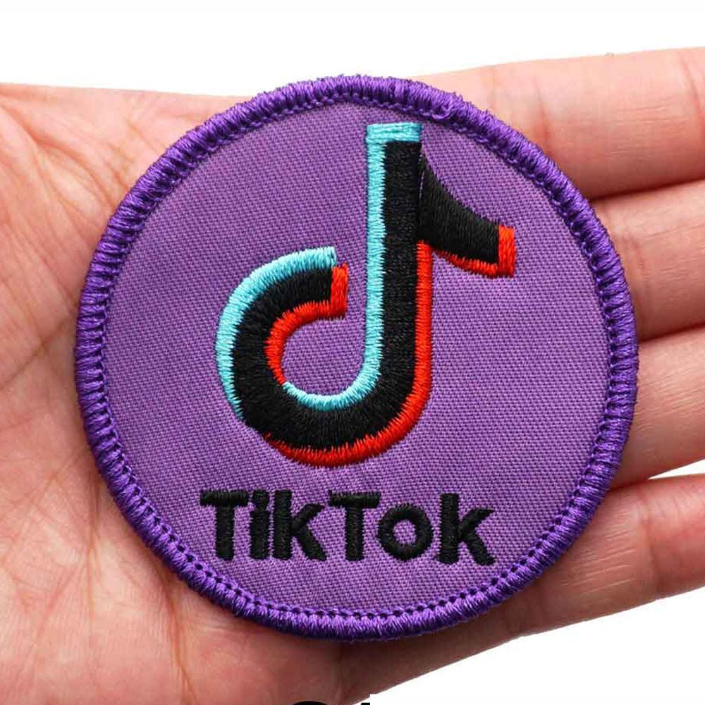 TIK TOK PHATCH BA89-1 Embroidered Patch - Heat Apply