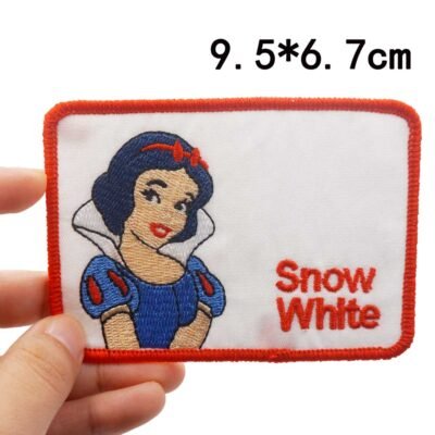 Snow White  HATCH BD37-1 Embroidered Patch - Heat Apply