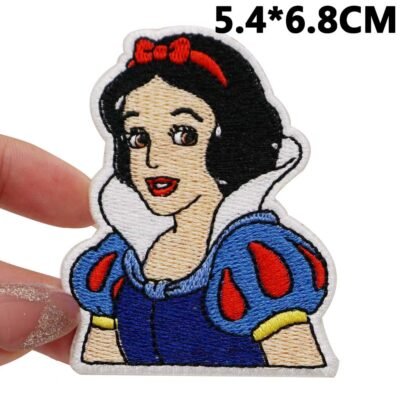 Snow White HATCH BD35-1 Embroidered Patch - Heat Apply