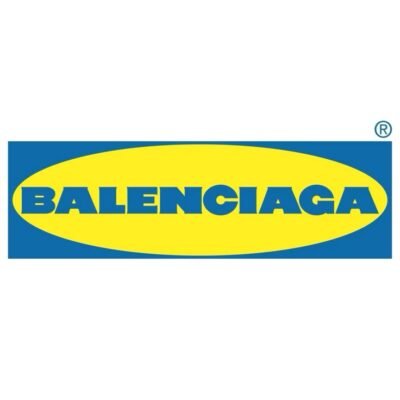 Ikea x Balenciaga Logo Iron-On Patch – Full-Color Print