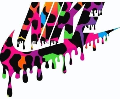 Nike Melting Full Color Logo (heat transfer)