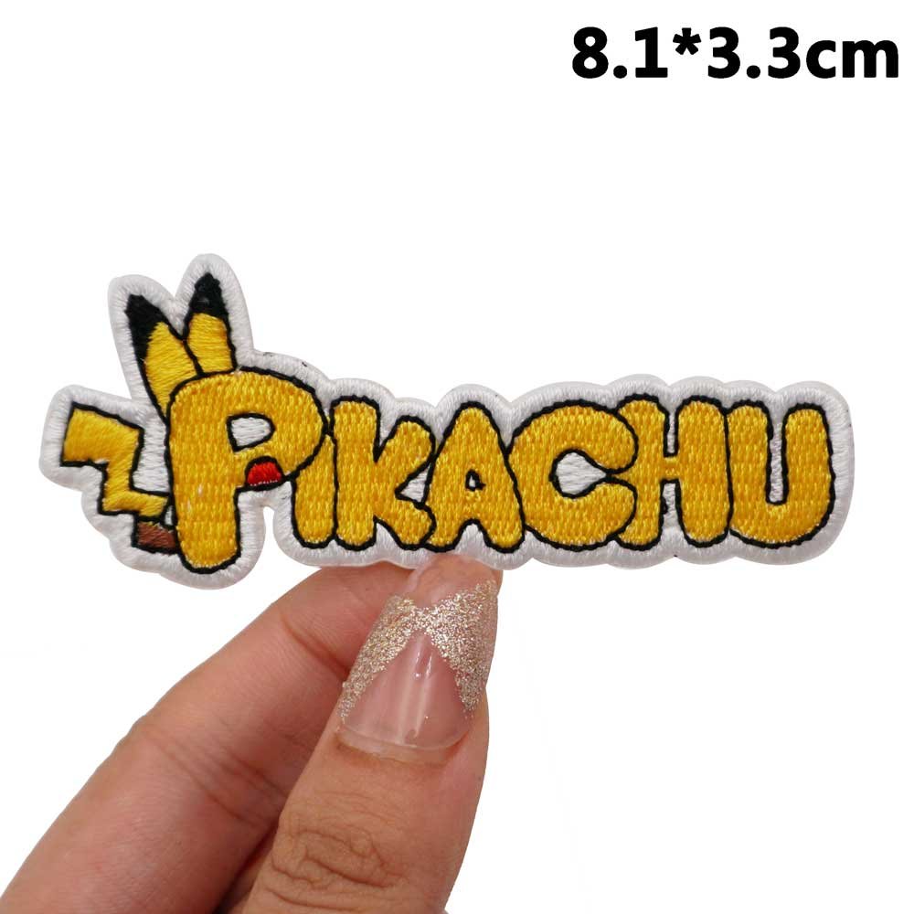PIKACHU HATCH BD61-2 Embroidered Patch - Heat Apply