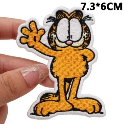 Garfield HATCH  BD74-1 Embroidered Patch - Heat Apply